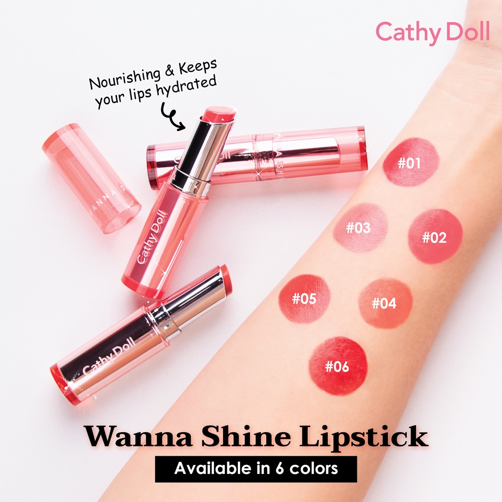 cathy-doll-วันนาไชน์ลิปสติก3g-wanna-shine-lipstick-3g