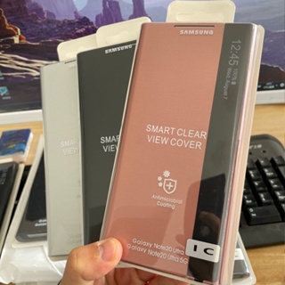 ของแท้ 100% เคสโทรศัพท์มือถือ ฝาพับอัจฉริยะ บาง สําหรับ SAMSUNG GALAXY Note20 Ultra Note20U