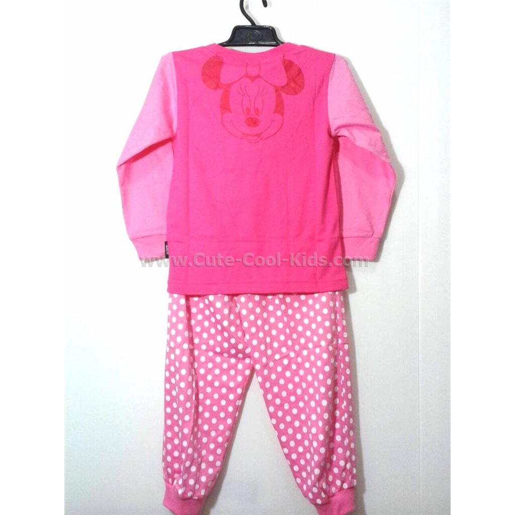 l-pjg-020-ชุดนอนเด็กการ์ตูน-สีชมพู-ลายminnie-size-130-10-6-7y