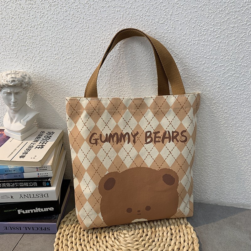 กระเป๋าผ้าถือใบเล็ก-gummy-bears-amp-good-fortune