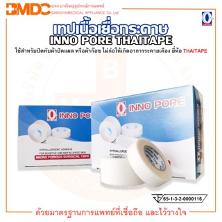 INNO PORE เทปเนื้อเยื่อกระดาษ ยี่ห้อ THAITAPE