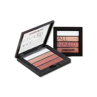 Sivanna All Naked Eyeshadow #HF589 : ซิวานน่า ออล เน็คเคต อายแชโดว์ พาเลท x 1 ชิ้น alyst