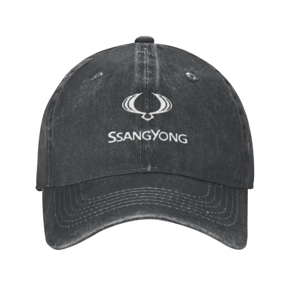 ssangyong-พร้อมส่ง-หมวกเบสบอล-ผ้าฝ้าย-100-ทรงโค้ง-ปรับขนาดได้-เข้ากับทุกการแต่งกาย-สไตล์คาวบอย-สําหรับผู้ชาย-และผู้หญิง