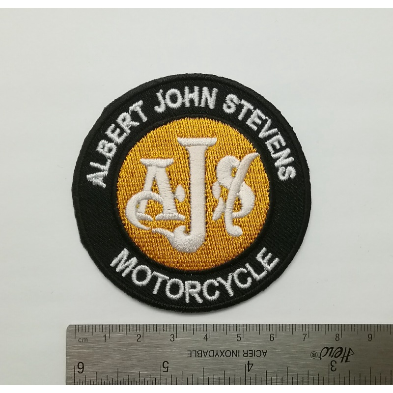 ajs-albert-john-stevens-ตัวรีดติดเสื้อ-แจ๊คเก็ต-อาร์ม-ยีนส์-hipster-embroidered-iron-on-patch-diy