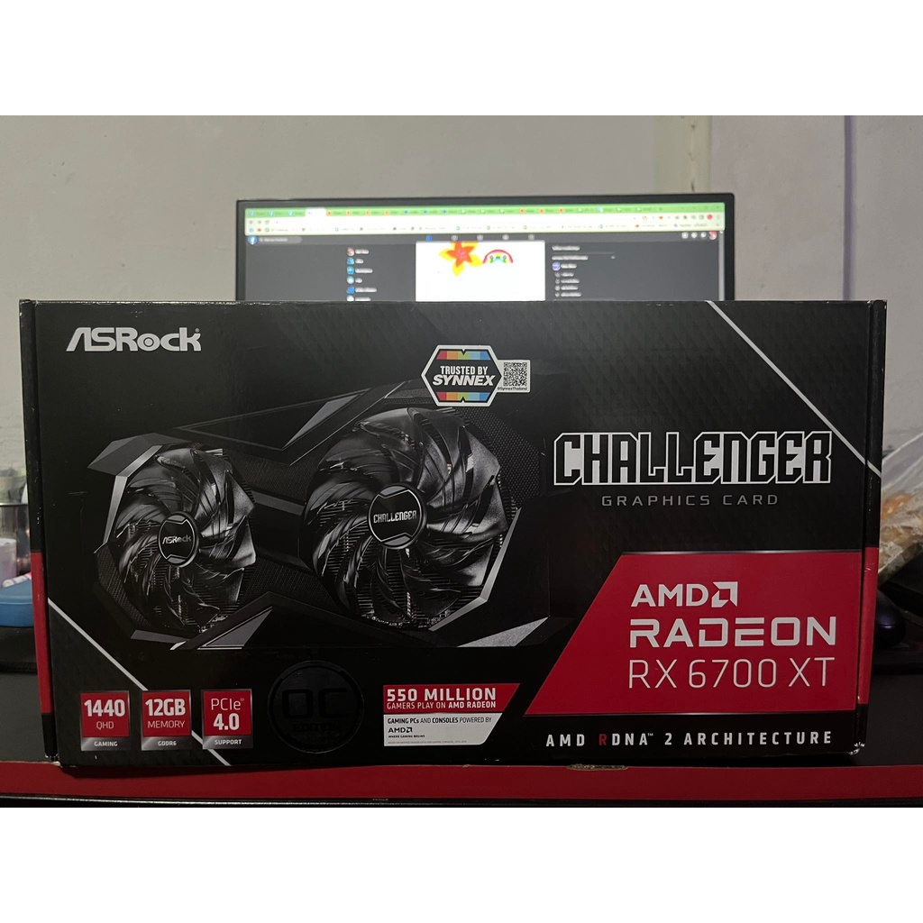 asrock-rx-6700xt-12g-challenger-2fan-gddr6-ถูกและคุ้มที่สุด