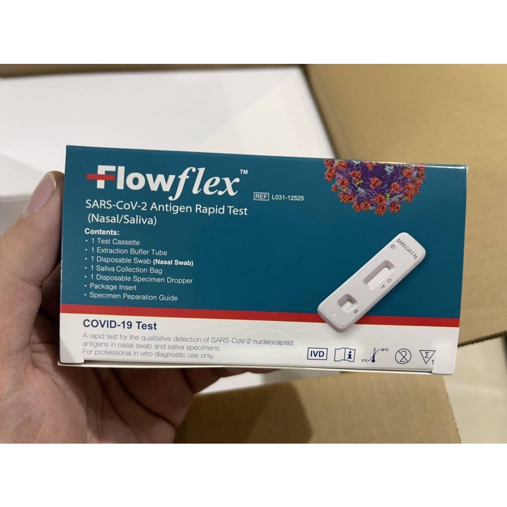 ชุดตรวจ-atk-flowflex-2-in1-ตรวจน้ำลายและจมูก1-1pack-10-40-test-ตรวจ-omicron-ได้-มี-อย-นำเข้าถูกต้องออกใบกำกับภาษีได้