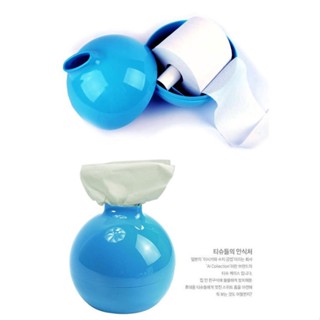 Round Bomb Type Paper napkin holder Toilet / Bathroom Sitting Room Office waterproof pumping Paper towel tissue box hold