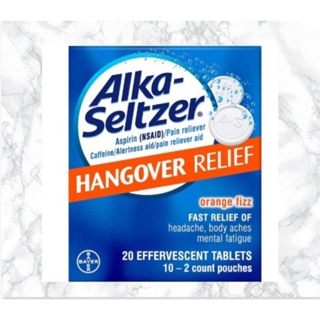 ภาพหน้าปกสินค้าพร้อมส่งทันที  Alka-Seltzer Hangover แก้แฮงค์ ที่เกี่ยวข้อง