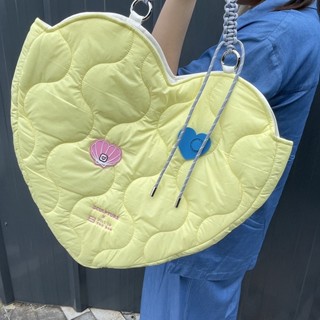Fill in the bag x Sculpture กระเป๋าถือและสะพายทรงหัวใจไนลอน