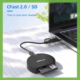 Rocketek อะแดปเตอร์การ์ดรีดเดอร์ รองรับ CFast SD [aigoni]