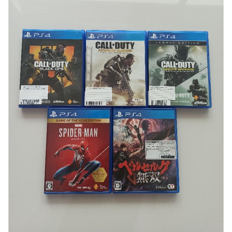 ps4-games-แผ่นเกม-ภาษาญี่ปุ่น-โซน2-มือ2