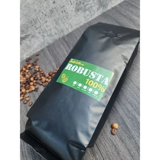 เมล็ดกาแฟคั่ว โรบัสต้าชุมพร 500กรัม photo