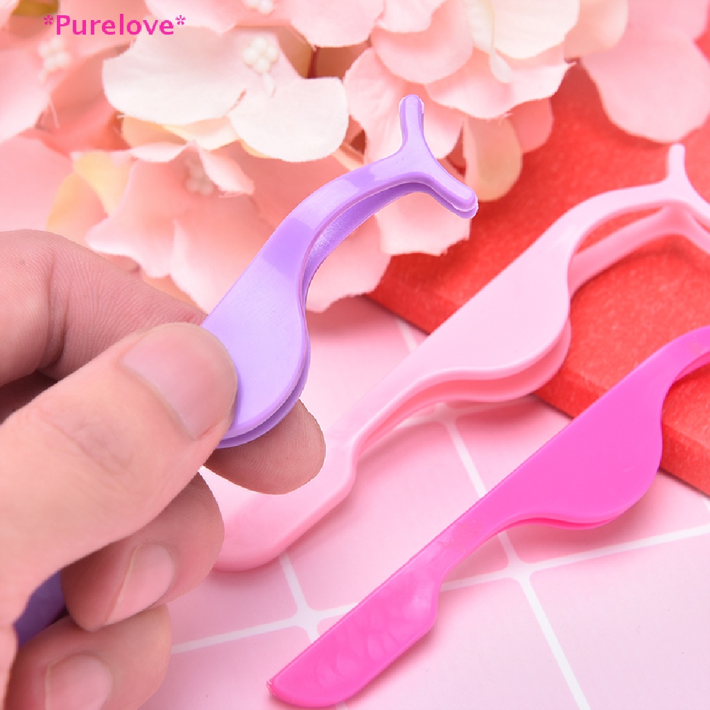 purelove-gt-plastic-eyelashes-extension-tweezers-auxiliary-clamp-clips-eye-lash-makeup-tools-new