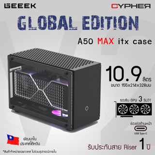 ใหม่! 2023 เคส mini ITX GEEEK A50 MAX Global Version