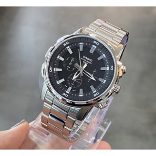 🎁CASIO STANDARD MTP-E505D-1A ของแท้ 100% พร้อมส่ง ประกัน 1 ปี