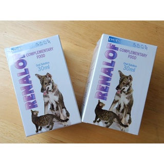 ส่งฟรี!!! พร้อมส่ง💯💯💯Renalof รีนาลอฟ 30 ml. วิตามินแมวและสุนัขสำหรับโรคนิ่ว ไต กระเพาะปัสสาวะอักเสบ สำหรับ