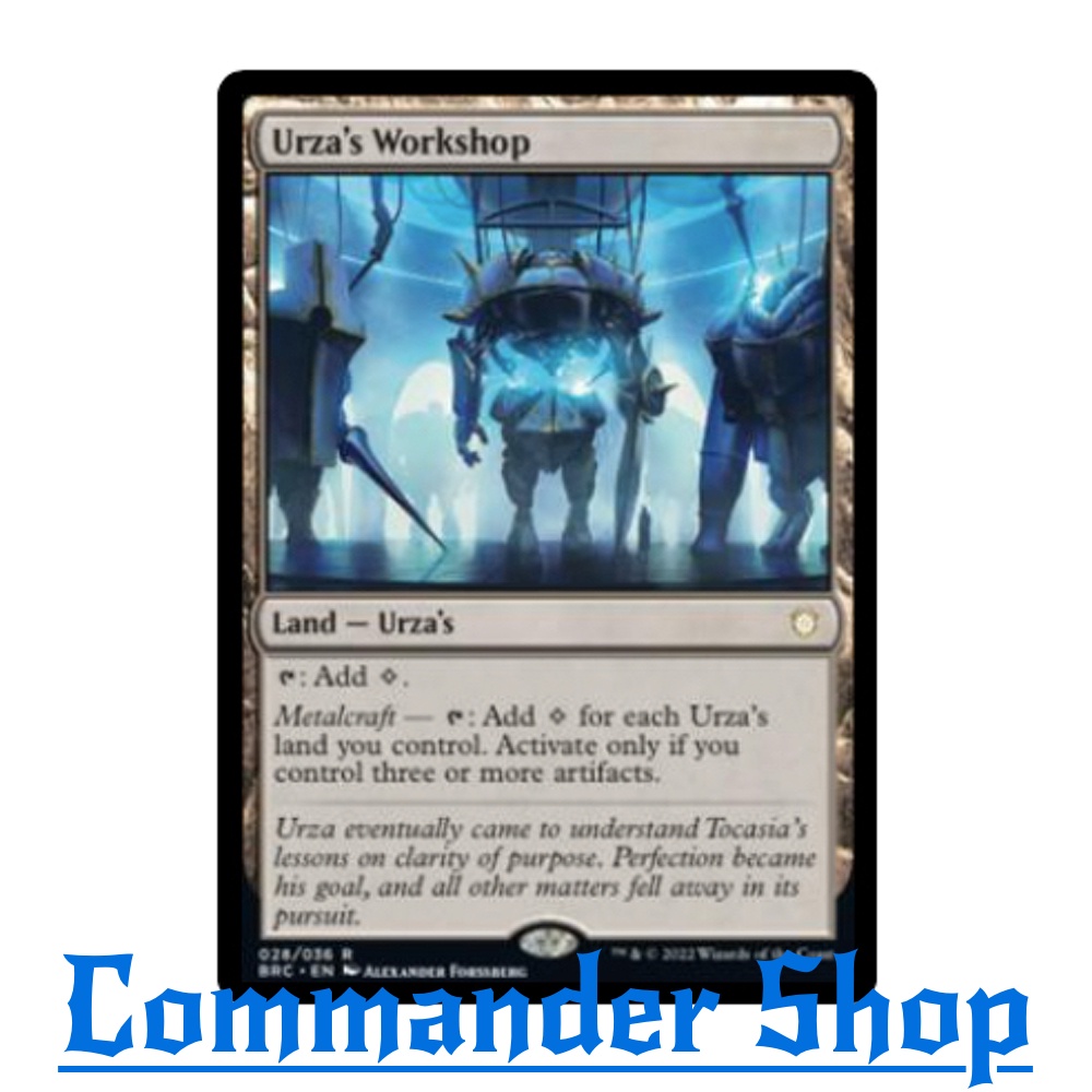 Urza's (Land Urza's) ให้สี Colorless Metalcraft การ์ดเกม