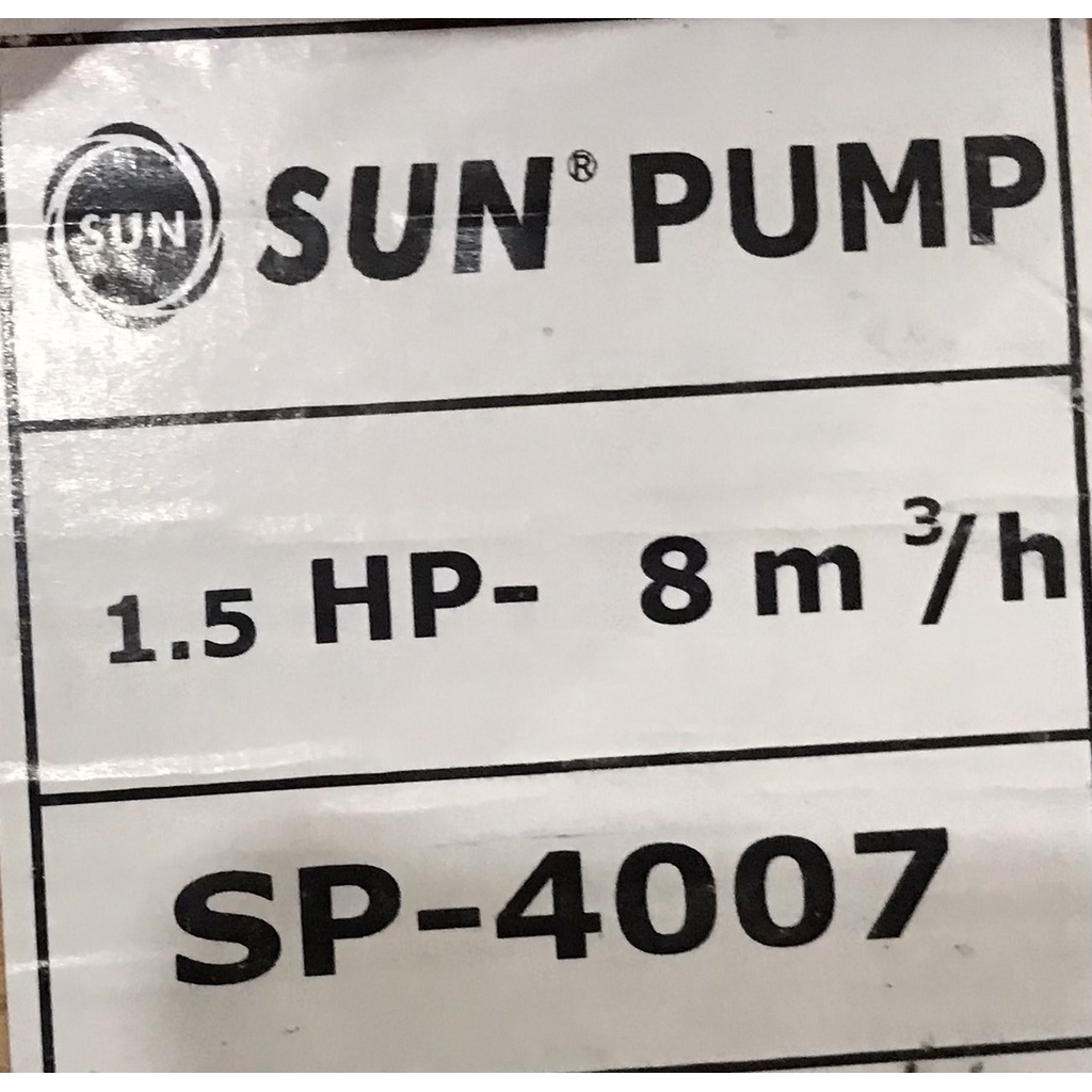 ปั๊มบาดาลsun-pump-ปั๊มบาดาลสแตนเลส-บ่อ4นิ้ว-1-5hp-7ใบพัด-รุ่นsp-4007-เฉพาะใบพัด