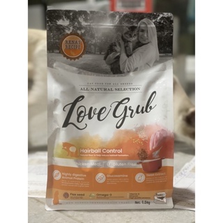 ภาพหน้าปกสินค้าใหม่ อาหารแมว Love Grub Cat Food เลิฟกรัฟ ขนาด 1.5 kg•รบกวนอ่านรายละเอียดค่ะ ที่เกี่ยวข้อง
