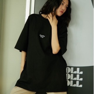 DUCKYBOY OVERSIZED TEE - I WILL SURVIVE THIS YEAR เสื้อยืดทรงโอเวอร์ไซส์ (มี2สี)