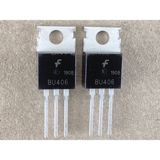 2PCS BU406 Triode 7A/200V High Voltage Switch TO-220 New Original