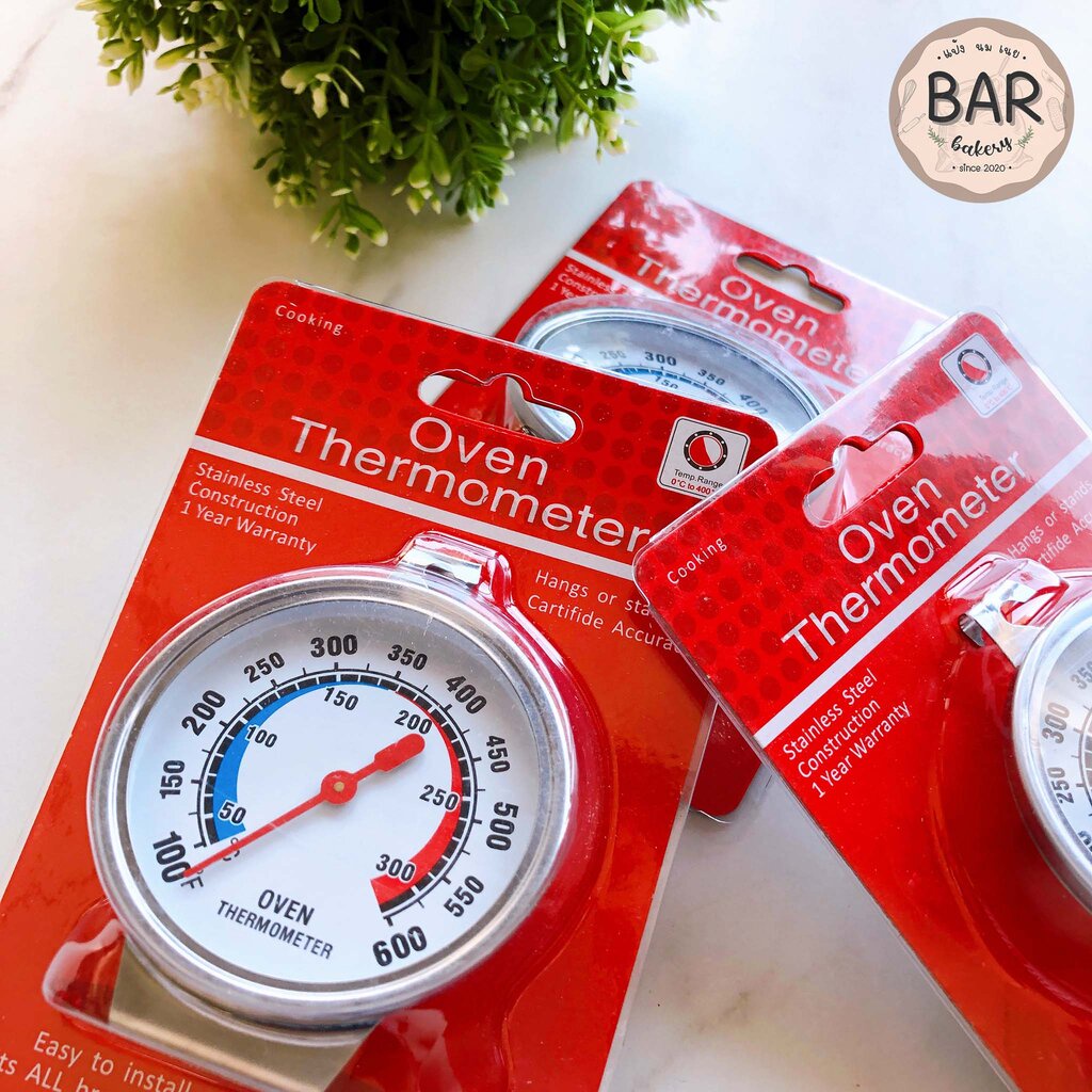 ภาพสินค้าที่วัดอุณหภูมิเตาอบ เทอร์โมมิเตอร์อย่างดี 100 - 600 องศาเซลเซียส ใช้สำหรับวัดอุณหภูมิเตาอบ Oven & Baking Thermometer จากร้าน bbarbakery บน Shopee ภาพที่ 2