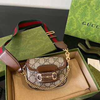 Gucci horsebit micro Grade vip Size 4.8 นิ้ว อุปกรณ์ full box set