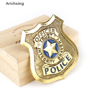&lt;Arichsing&gt; Movie Accessories Cosplay Jewelry Police Badges Brooch Pins Anime Movie Zootopia Rabbit Judy Police Badge Brooch Gift On Sale