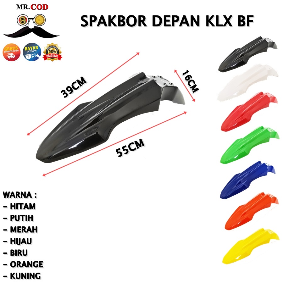 FRONT FENDER TRAIL KLX BF 150 250 DTRACKER D TRACKER DT BIGFOOT MOTOR ...