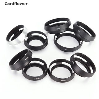 <Cardflower> 37 39 40.5 43 46 49 52 55 58 62 67 mm metal Lens Hood for FOR Leica Canon Nikon New On Sale