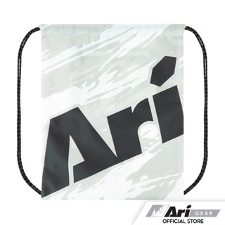 ภาพหน้าปกสินค้าARI GRAPHIC GYMSACK - WHITE/BLACK/GREY กระเป๋า Gymsack อาริ กราฟฟิค สีขาว ที่เกี่ยวข้อง