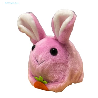 Dr.bei ของเล่นตุ๊กตากระต่ายน่ารัก หมุนได้ 2 สี สําหรับตกแต่งบ้าน