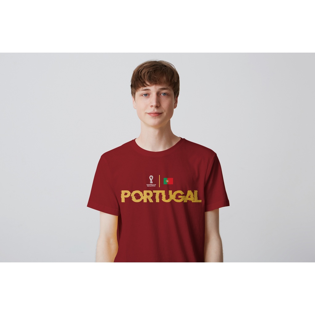 เสื้อยืด-เชียร์บอลโลก-การ์ต้า-ปี2022-world-cup-qatar-2022-ชุดเสื้อสี-ชุด-3-สีแดง-สีเลือดหมู-สีเหลือง