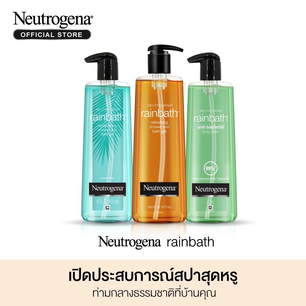neutrogena-rainbath-473-ml-นูโทรจีนา-ครีมอาบน้ำ-เจลอาบน้ำ-เรนบาธ-บอดี้-วอช-ชาวเวอร์-แอนด์-บาธ-เจล