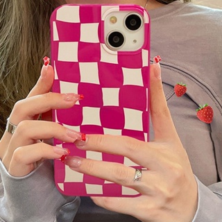เคสโทรศัพท์มือถือ แบบนิ่ม ป้องกันรอยขีดข่วน ป้องกันกระแทก ลายดอกกุหลาบ สีแดงมันวาว แบบเรียบง่าย สําหรับ IPhone 14 13 12 11 Pro Max 7 8Plus