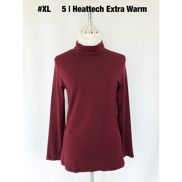 เสื้อคอเต่า-heattech-extra-warm-แขนยาว-เสื้อฮีทเทคผู้หญิง-uniqlo-ยูนิโคล่มือสอง-ของแท้