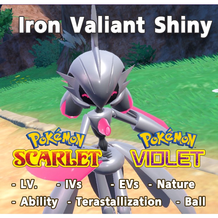 Pokemon Iron Valiant Shiny Shopee Thailand