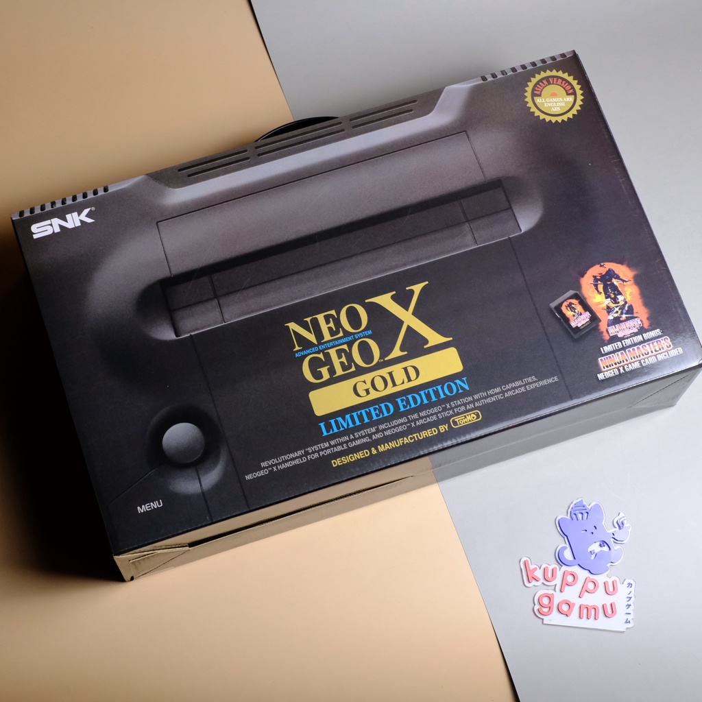 Neo Geo X Gold Limited Edition Neogeo NeogeoX Shopee Thailand