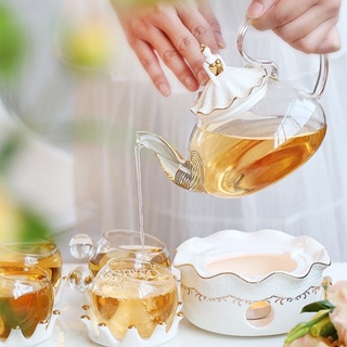 เซ็ตกาน้ำชา แก้วชงชา ประกอบด้วย กา1 ขนาด 600 มิล+แก้ว 2 ใบขนาด 160 มิล  🤍มี 2 สี