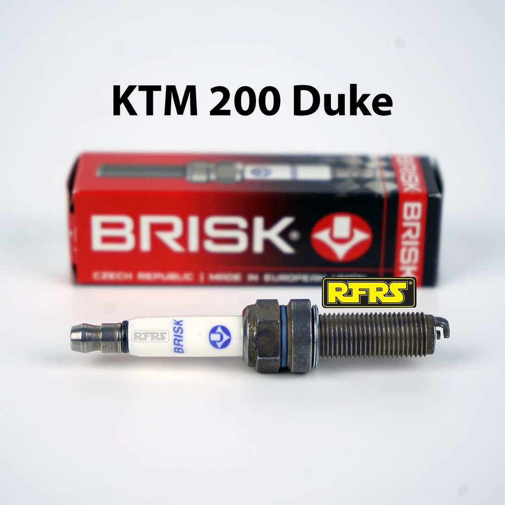 หัวเทียน BRISK PREMIUM RACING แกนเงิน KTM 200 Duke Spark Plug (SY01RC