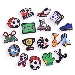 Crocs Jibbitz Pins ใหม่ กระดุม จี้รูปรองเท้ากีฬา DIY