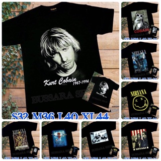 [ปรับแต่งได้]เสื้อวง NIRVANA เสื้อยืดวง COBAIN สกรีนหน้า - หลัง_18