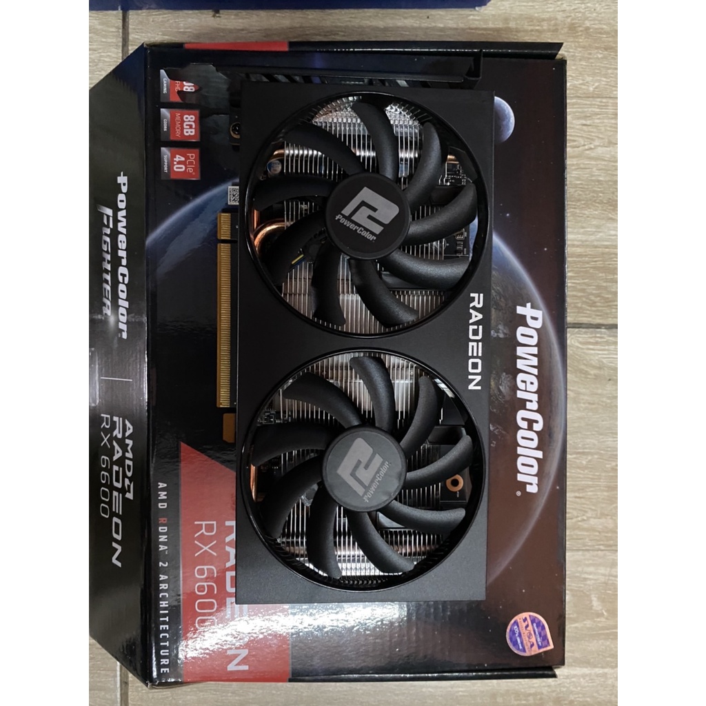 Powercolor RX 6600 8G ปก.ไทย2.5ปี Fighter | Shopee Thailand