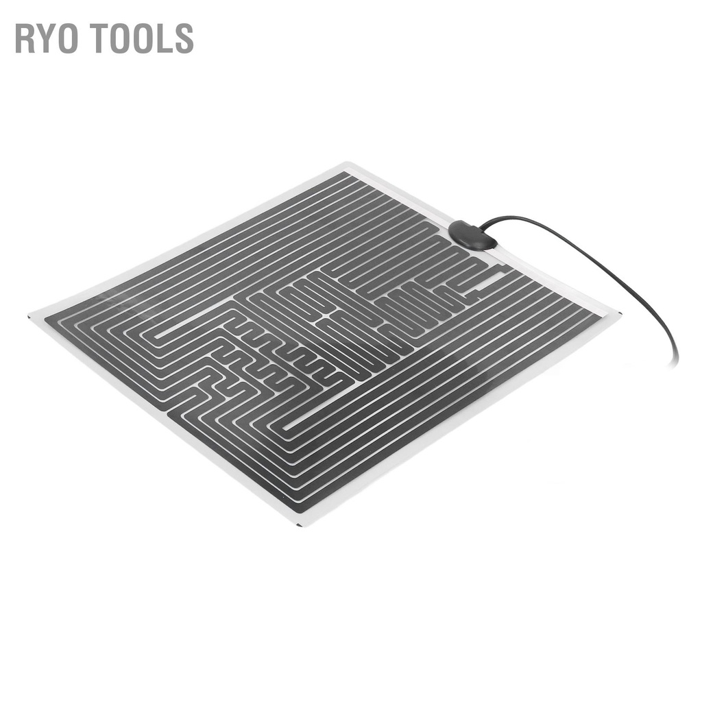 Ryo Tools Reptile Heating Pad 5W Temperature Adjustable PET Graphene Carbon Paste Under Tank