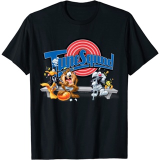 Adult T-Shirt Space Jam Tune Squad Group T-Shirt