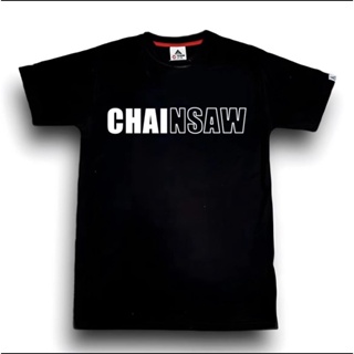 เสื้อคู่รัก Chainsaw Man -  Anime Shirt Classic t shirt Cotton Shirt For Man Womanเสื้อยืดเสื้อยืด_56