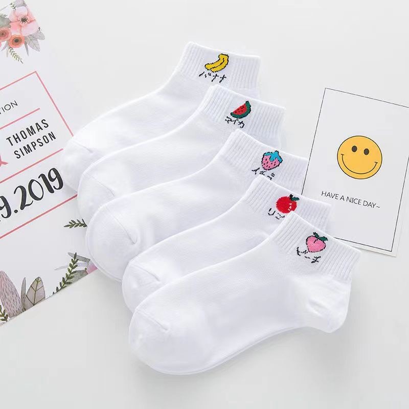 ภาพสินค้าถุงเท้าข้อสั้นผู้หญิง ถุงเท้าหมี หมีบราว 1แพ็ค มี10 คู่ คละสี ถุงเท้าเกาหลี จากร้าน ty_center บน Shopee ภาพที่ 1