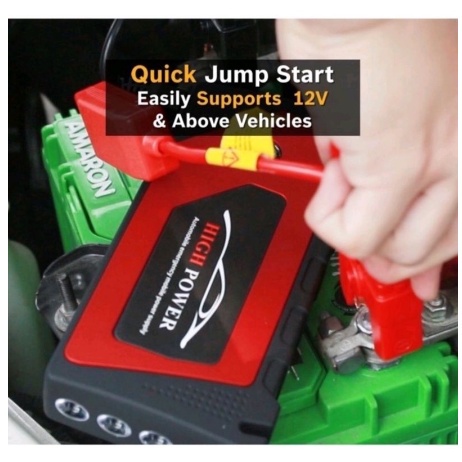 ภาพสินค้าBosch Car Start Jumper Power Bank 89800 mAh อุปกรณ์จั๊มพ์สตาร์ท Muti-Function ชาร์จโทรศัพท์ ตั้งแคมป์ เป็นไฟฉาย จากร้าน x8ywo40klx บน Shopee ภาพที่ 6