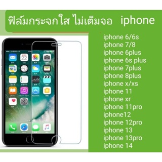 ฟิล์มกระจก ไม่เต็มจอ iphone