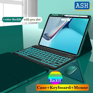 Ash เคสหนัง PU แบบแม่เหล็ก ตั้งได้ สําหรับ Huawei Matepad 2023 11.5 นิ้ว 11 2023 2021 Pro 11 2022 Huawei Matepad Air 11.5 นิ้ว